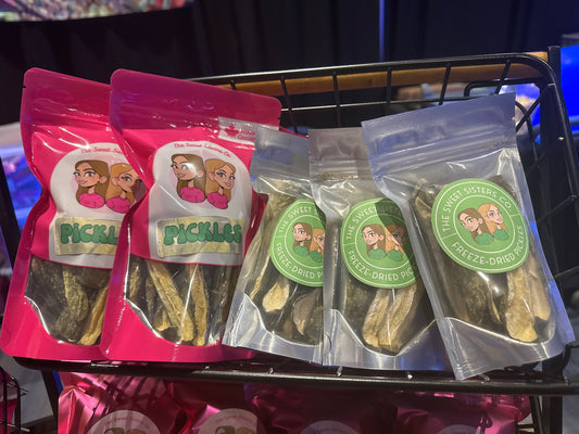 Freeze dried pickles