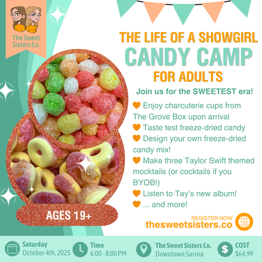 ✨ Adults - The Life of a Showgirl Candy Camp ✨