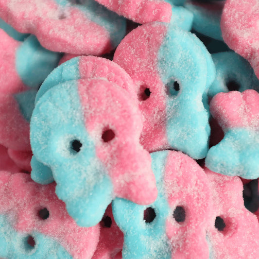 Bubs Bubblegum Dizzy Skulls 105g