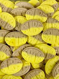 Bubs Banana Toffee Ovals 100g